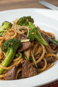 Beef and Broccoli Lomein Recipe
