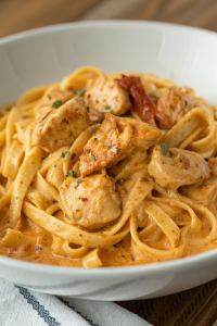 Cowboy Butter Chicken Linguine Recipe