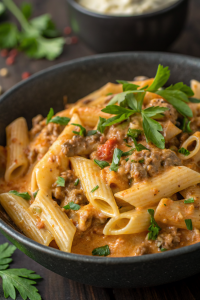 Creamy Beef Pasta Recipe