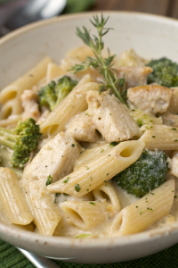 Creamy Broccoli and Chicken Penne