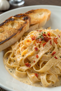 Creamy Garlic Tagliatelle Recipe