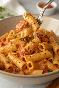 Creamy Tomato Garlic Pasta Recipe