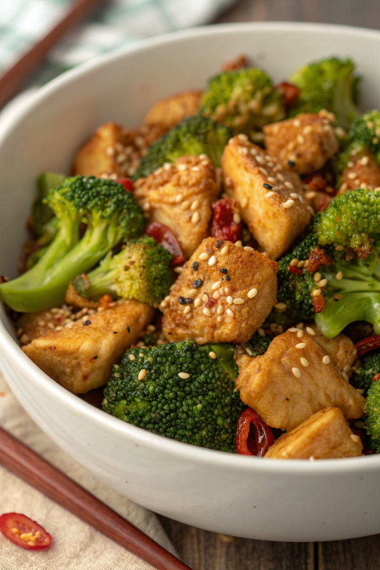 Garlic Butter Chicken & Broccoli Recipe