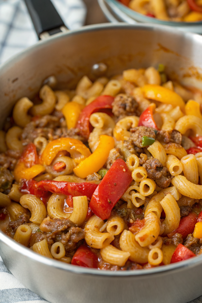 Healthy Mac and Beef Recipe