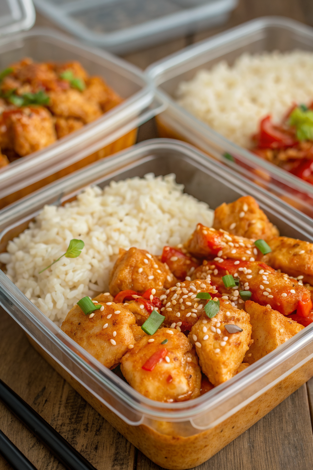 High Protein Bang Bang Chicken Rice Bowls Recipe