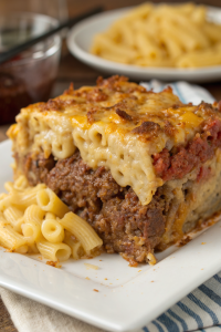 Mac and Cheese Meatloaf Casserole Recipe