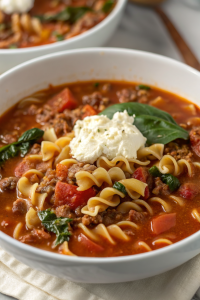 One-Pot Lasagna Soup Recipe