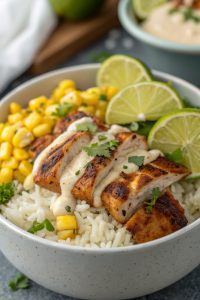 Street Corn Chicken Bowl Recipe