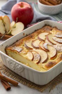 Apple Cinnamon Cottage Cheese Bake