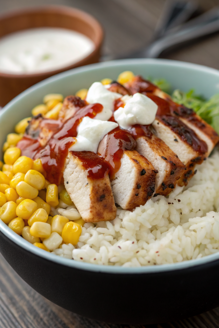 BBQ Ranch Chicken Bowl