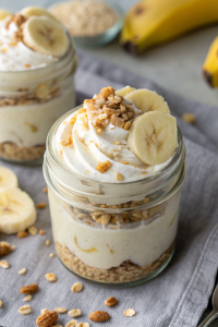 Banana Cream Pie Overnight Oats