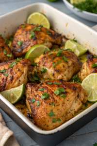 Cilantro Lime Chicken Thighs