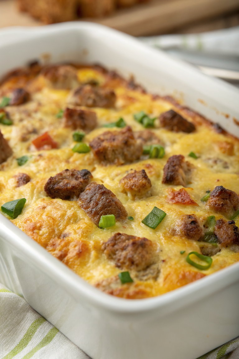 Cottage Cheese Breakfast Bake