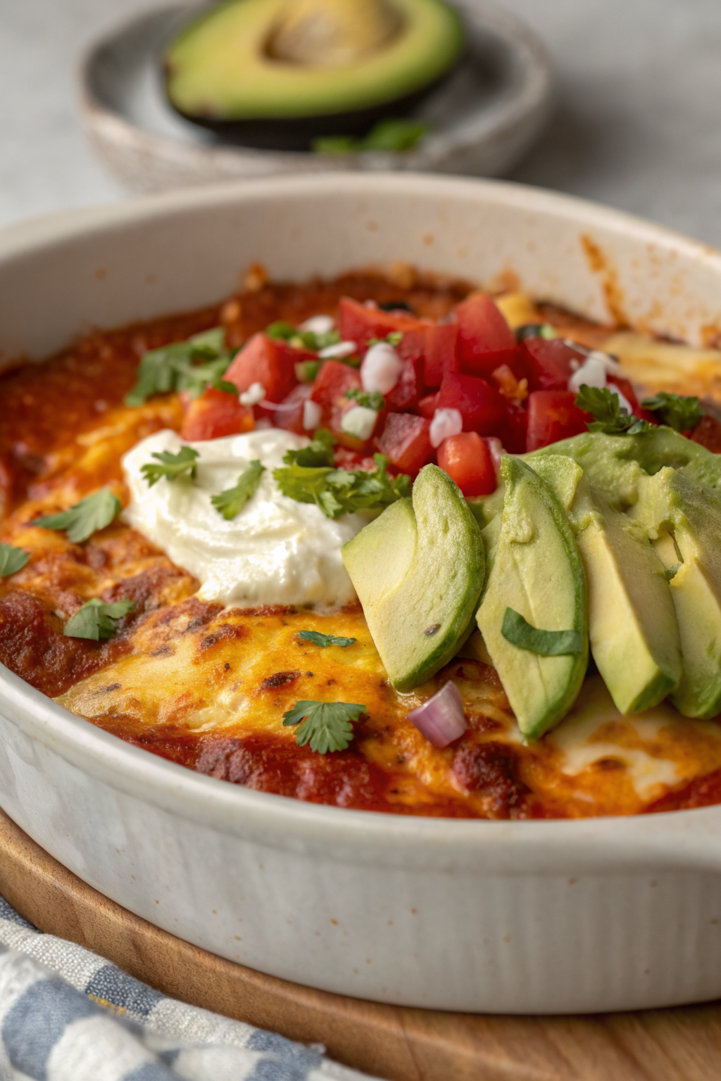 Cottage Cheese Enchilada Bowl