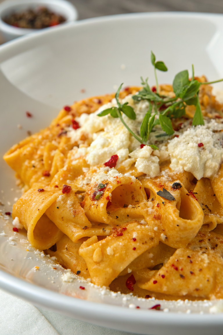 Creamy Cottage Cheese Pasta