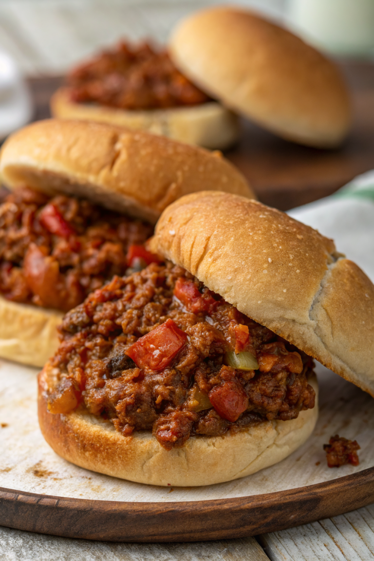Healthy Sloppy Joes