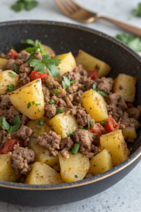 Hearty Ground Beef and Potatoes