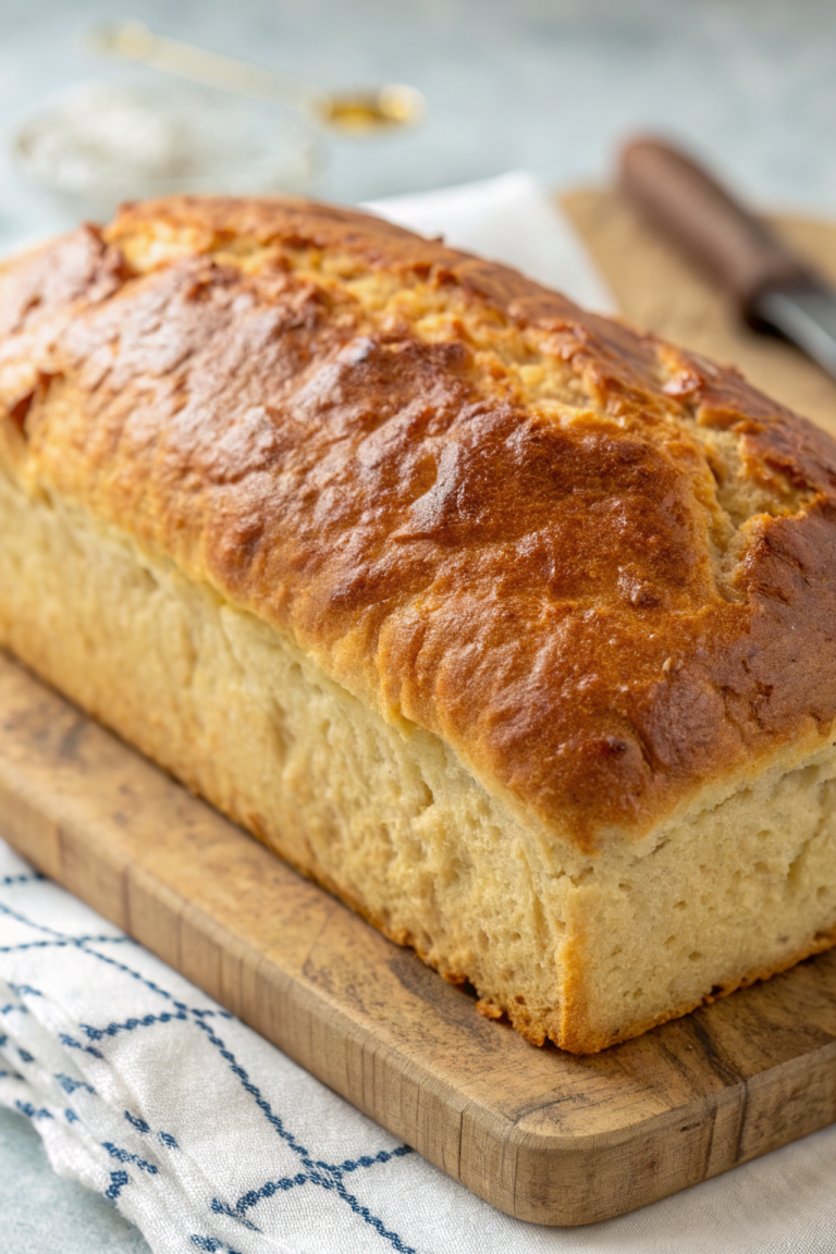 High Protein 2-Ingredient Bread