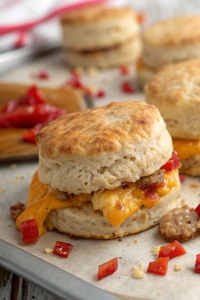 High Protein Breakfast Biscuits