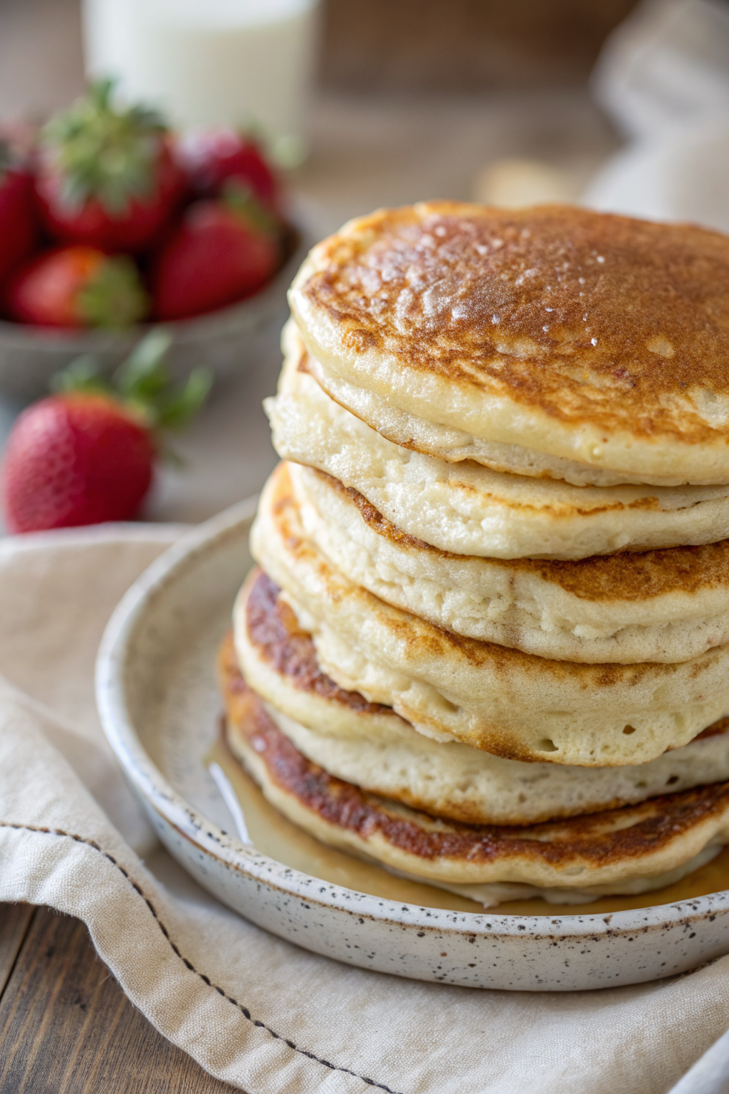 High-Protein Fluffy Pancakes