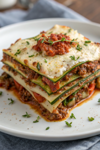 Keto Zucchini Lasagna