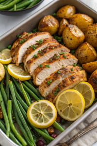 Lemon Garlic Chicken Bowl