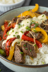 Philly Cheesesteak Bowls