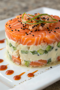 Salmon Sushi Bake