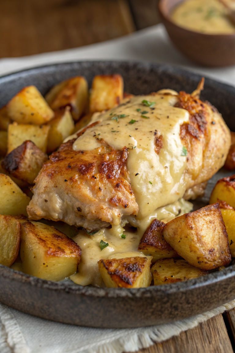 Savory Garlic Cheesy Chicken