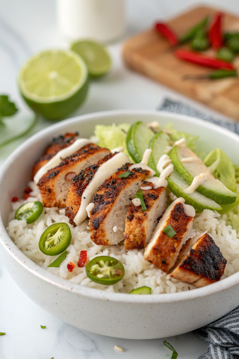 Savory Sweet Chili Chicken Bowl