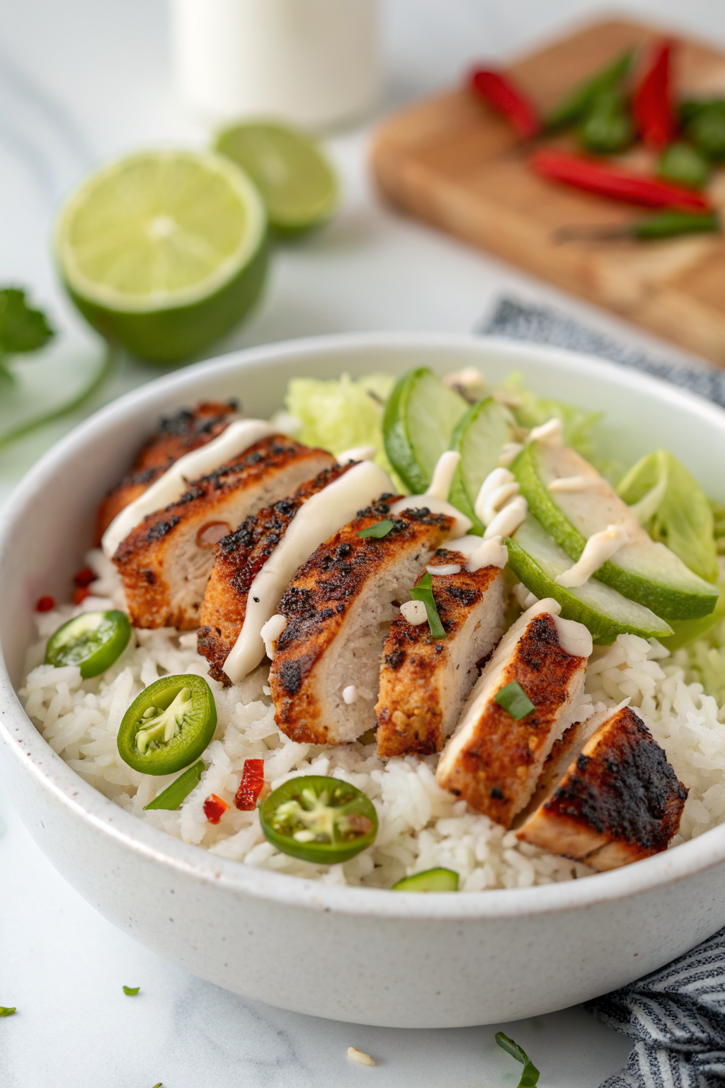 Savory Sweet Chili Chicken Bowl