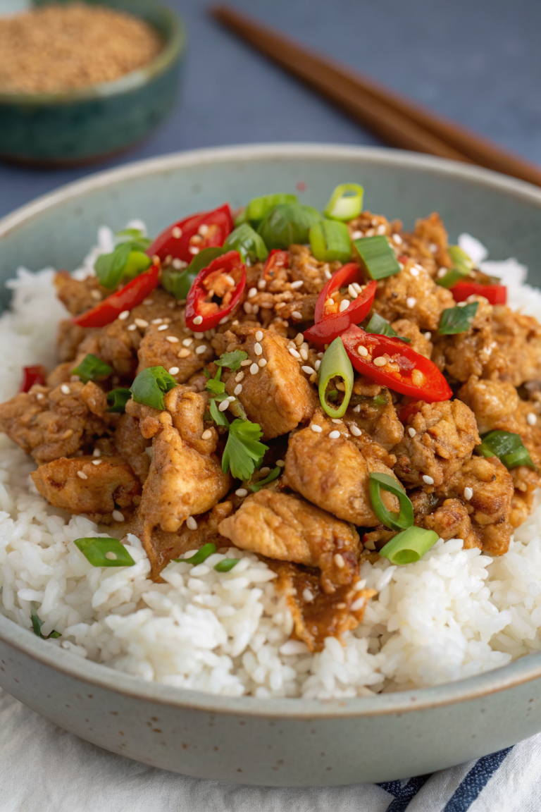 Spicy Firecracker Ground Chicken