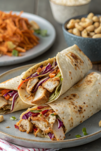 Thai Chicken Wraps