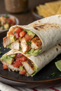 Chicken Avocado Ranch Burritos Recipe