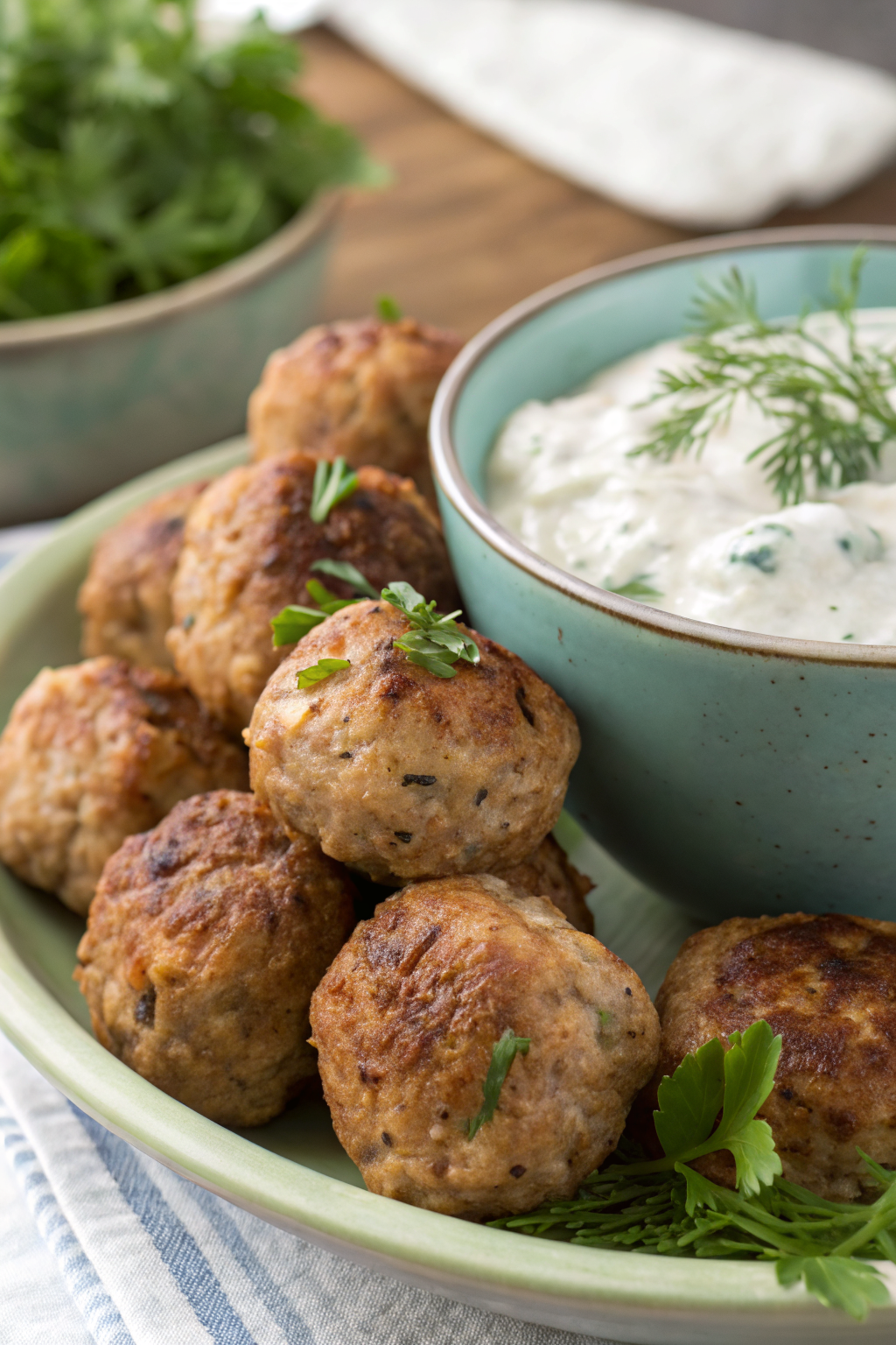 Greek Turkey Meatballs