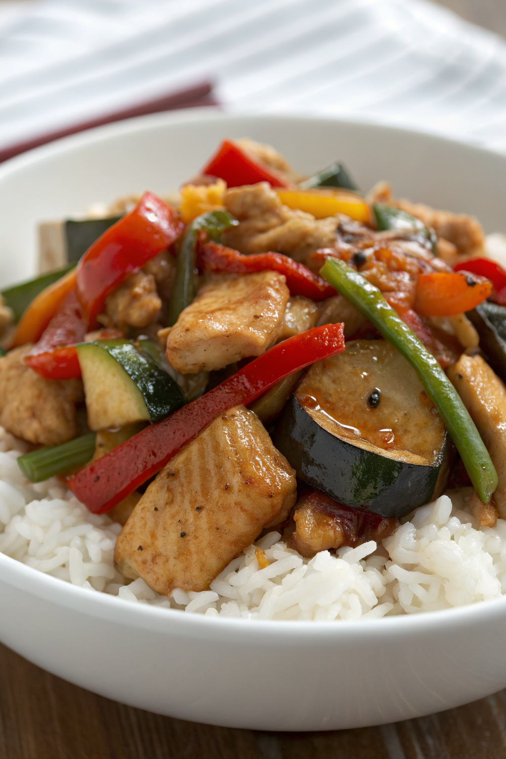 Honey Garlic Chicken Stir-Fry Recipe