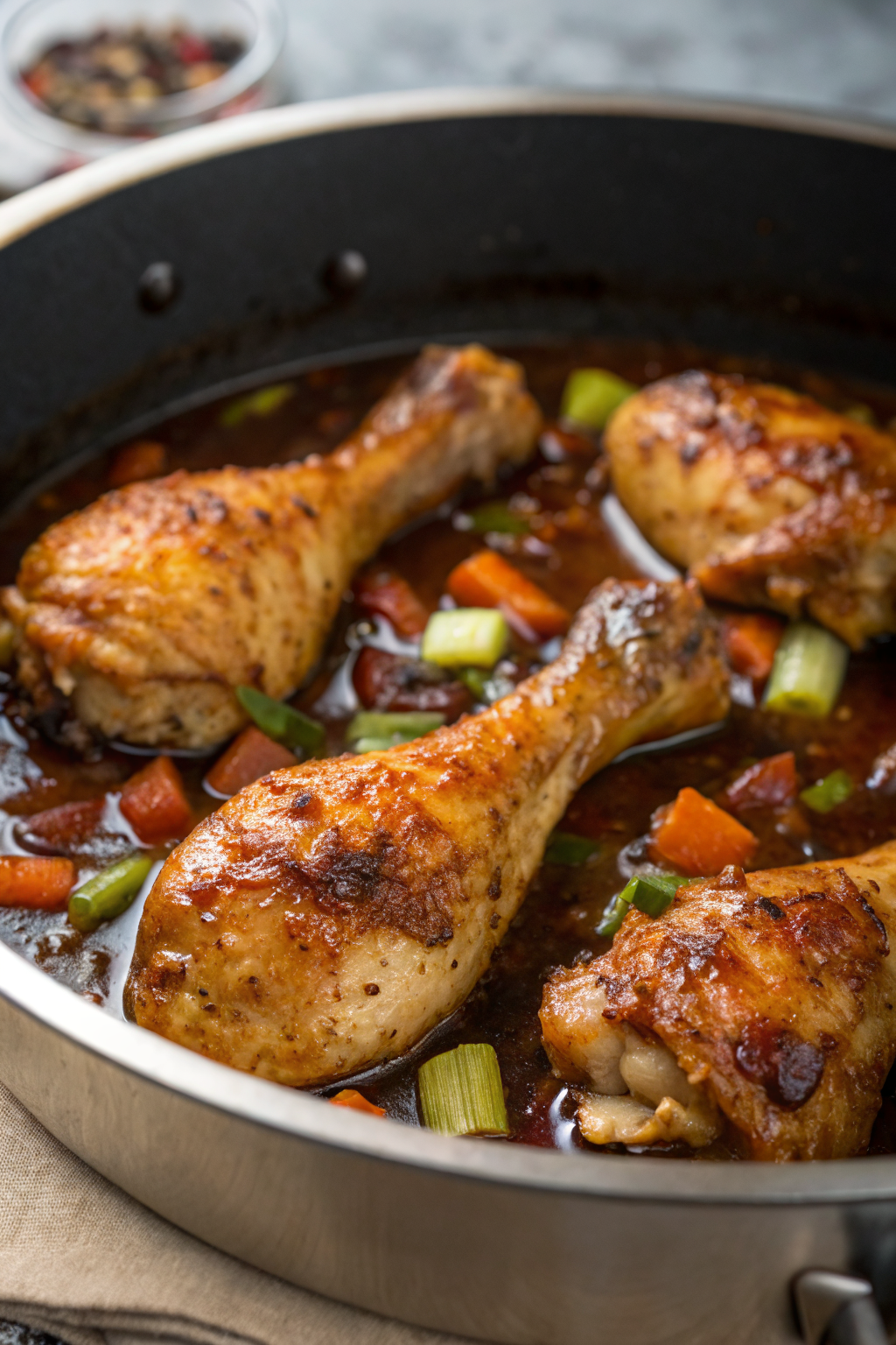 Korean Braised Spicy Chicken (Dak Doritang) Recipe