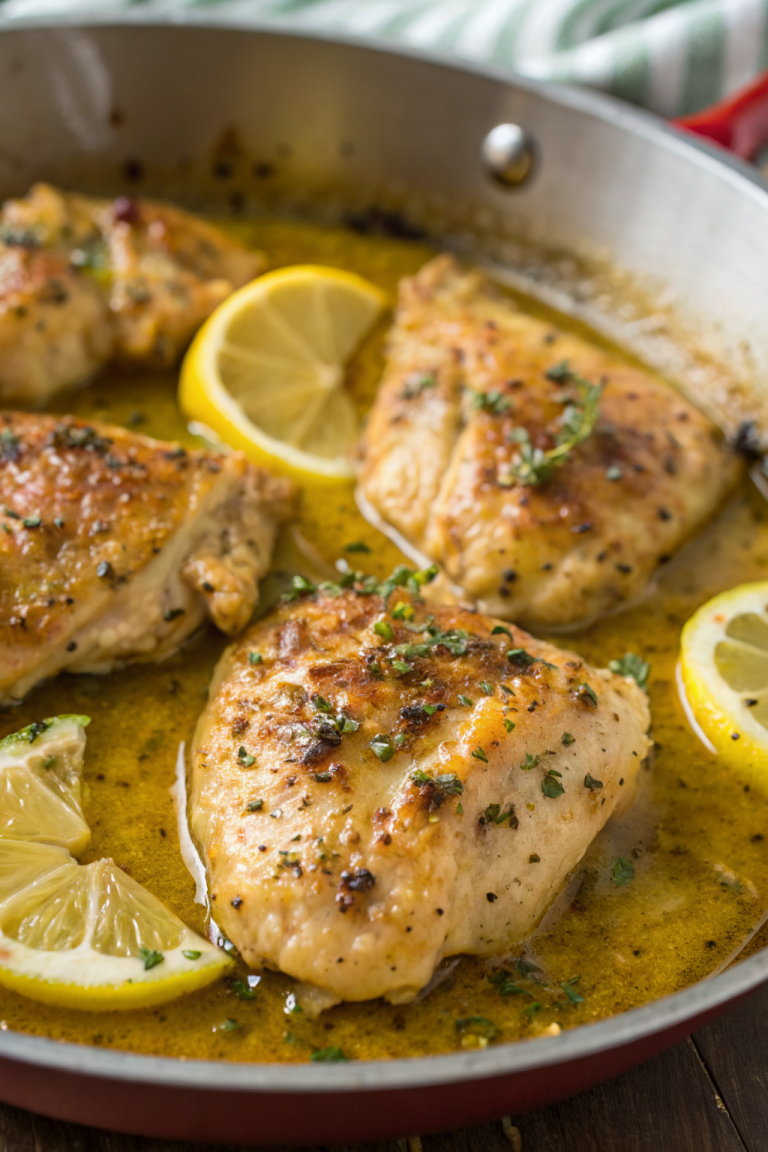 Lemon Pepper Chicken Thighs Recipe