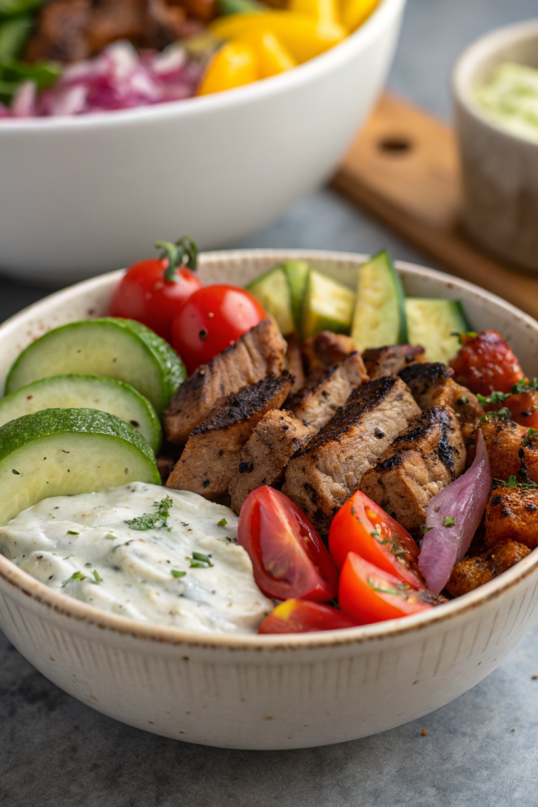 Mediterranean Gyro Bowls