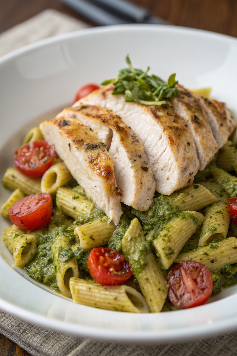 Pesto Chicken Pasta Recipe