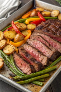 Sheet Pan Steak and Veggies