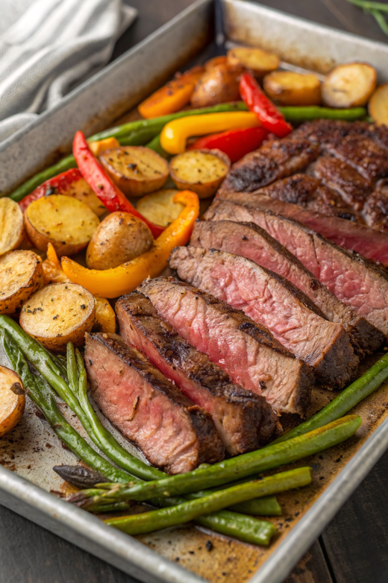 Sheet Pan Steak and Veggies