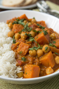 Sweet Potato Chickpea Curry