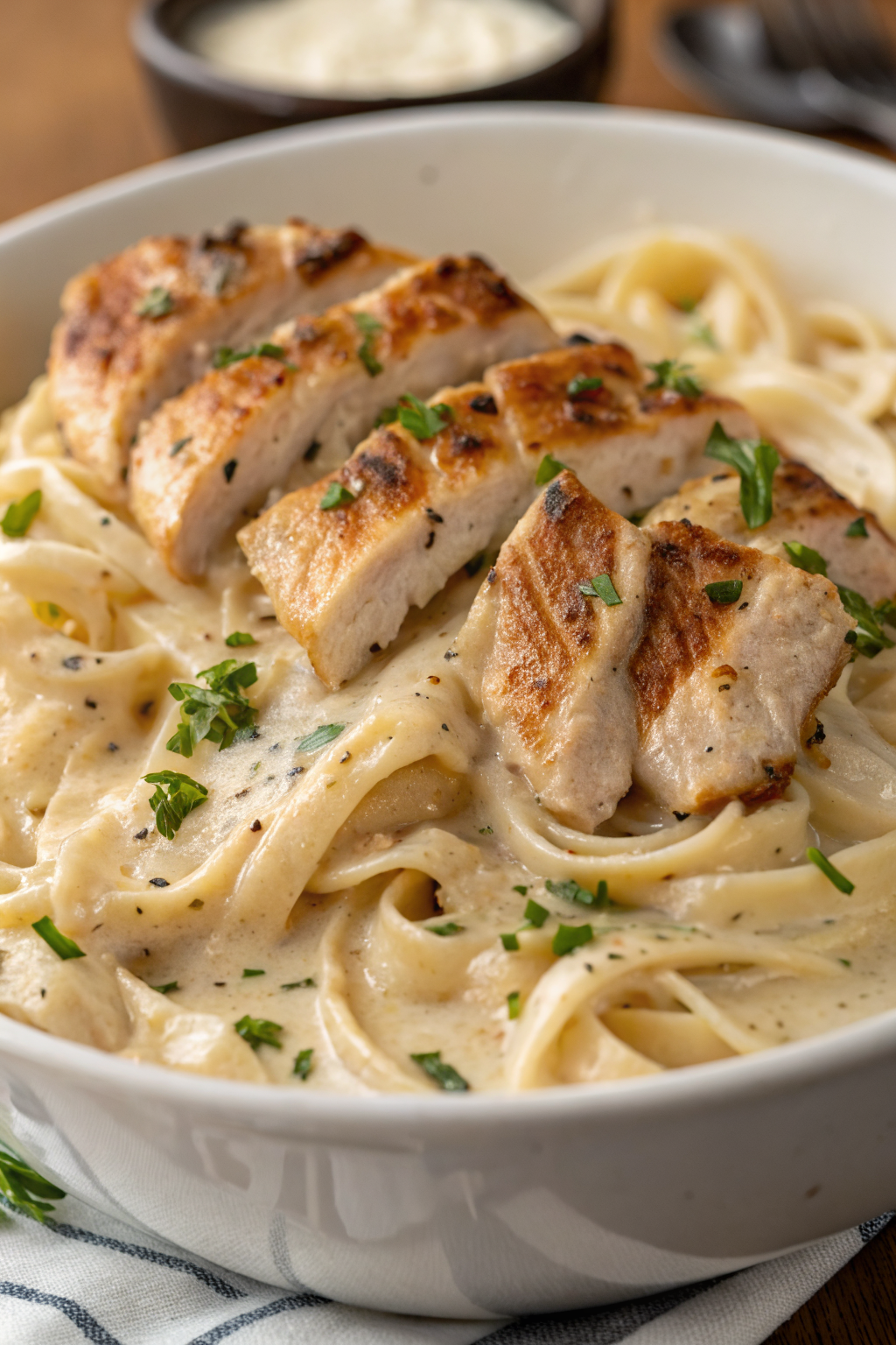 White Cheddar Chicken Pasta Recipe