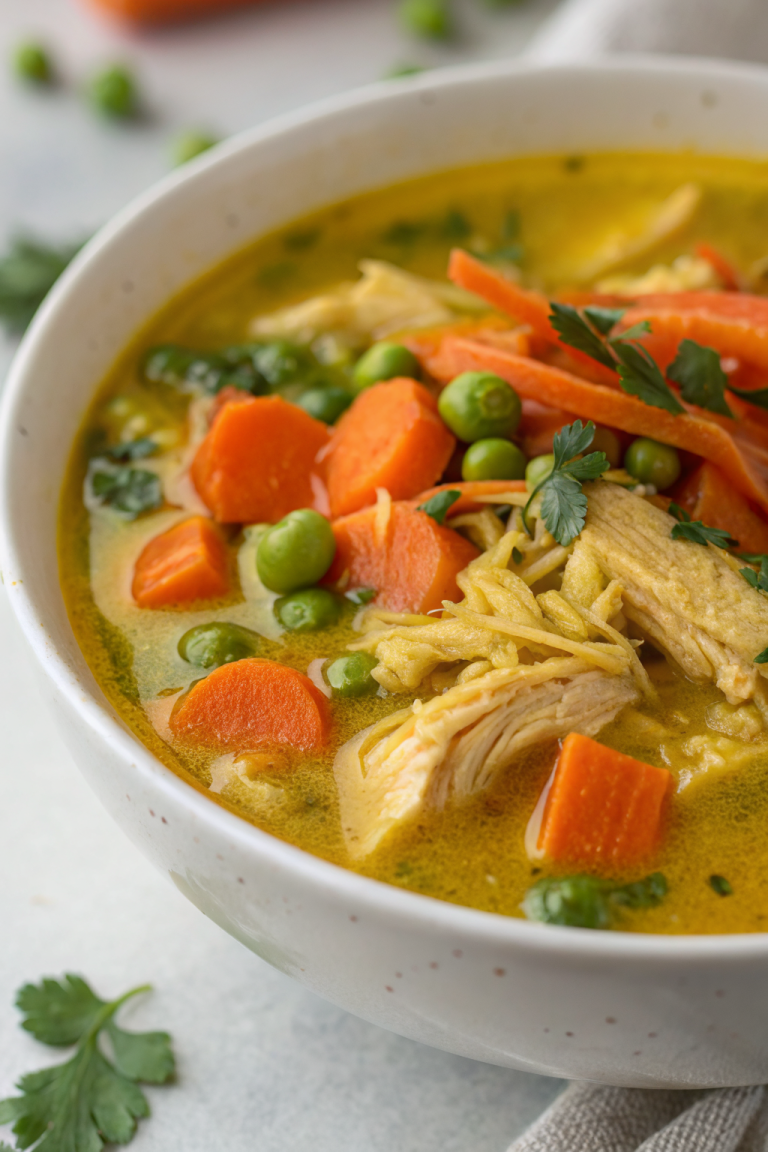 Anti Inflammatory Turmeric Chicken Soup Recipe