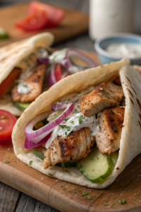 Authentic Greek Chicken Gyros Recipe