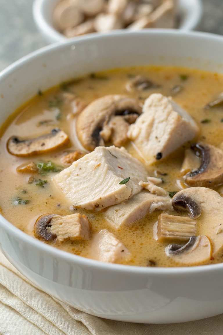 Chicken Mushroom Soup Recipe