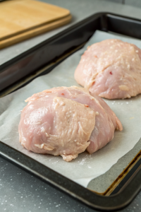 Chicken Stuffed with Mushrooms Onions