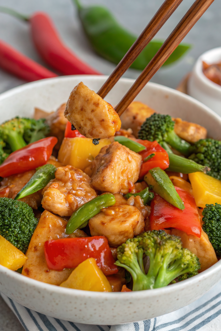 Chicken & Vegetable Stir Fry Recipe