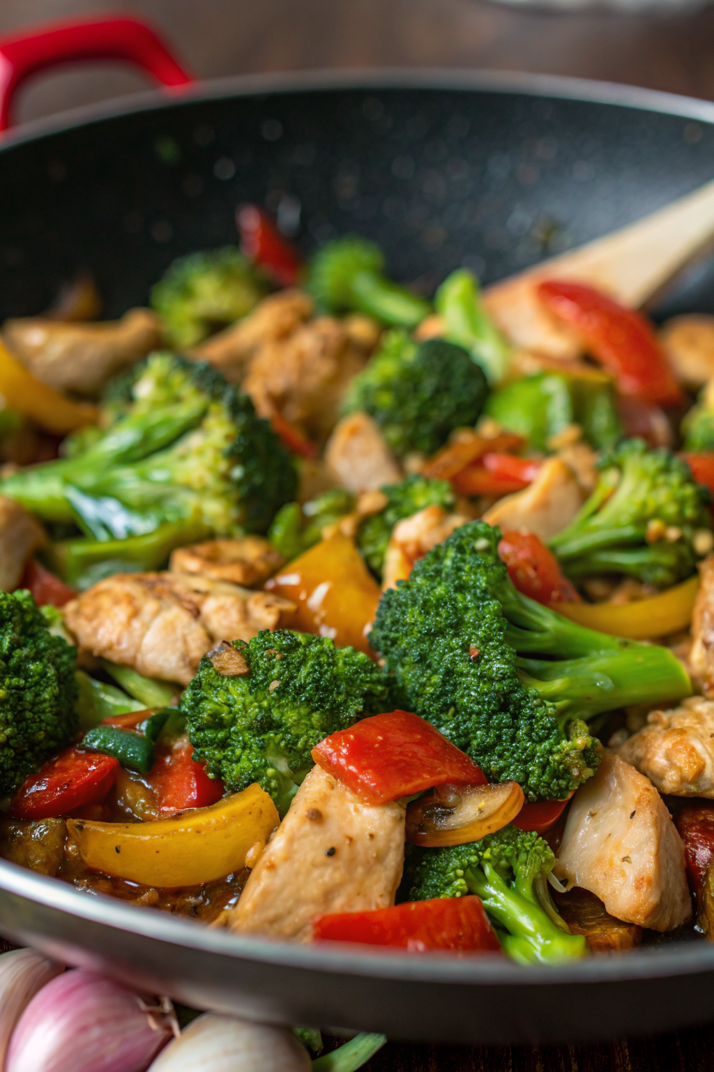 Chicken and Broccoli Chinese Takeout Style